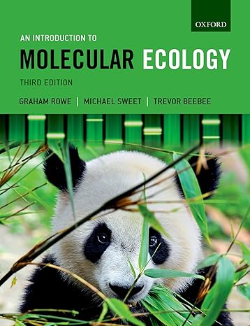 An Introduction to Molecular Ecology (3rd Edition) - Orginal Pdf